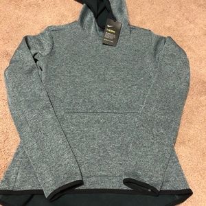 NWT Nike Therma Green Hooded Sweatshirt